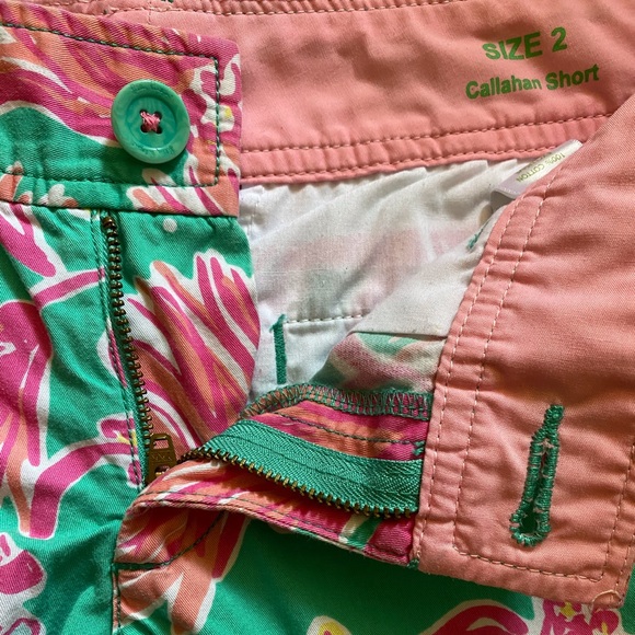 Lilly Pulitzer Womens Callahan Short Shorts Size 2 - Picture 7 of 7